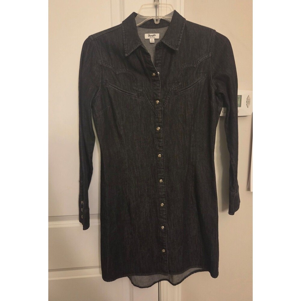 Wrangler Retro Women's Denim Button-Down Dress Size S